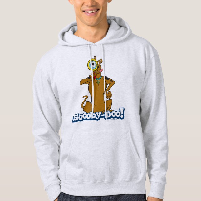 Scooby-Doo med förstoringsglaset Hoodie (Framsida)