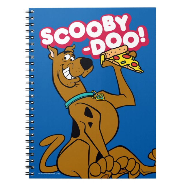 Scooby-Doo med Pizza-segment Anteckningsbok (Framsidan)