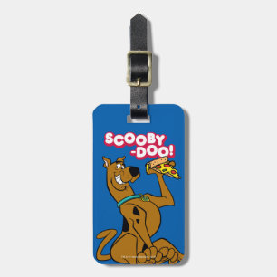Scooby-Doo med Pizza-segment Bagagebricka