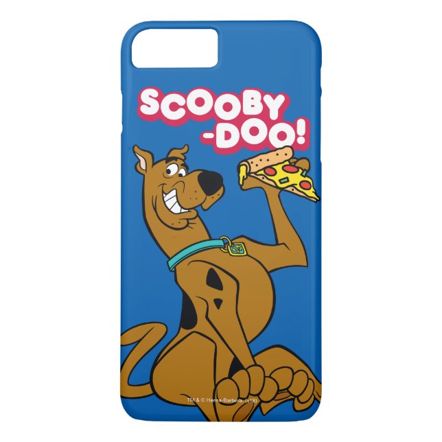 Scooby-Doo med Pizza-segment Case-Mate iPhone Skal (Baksida)