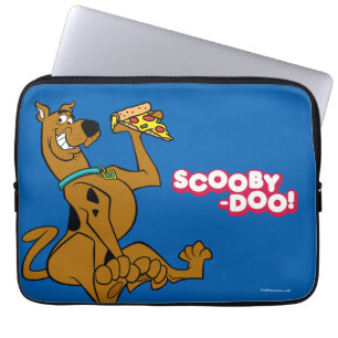 Scooby-Doo med Pizza-segment Laptop Fodral