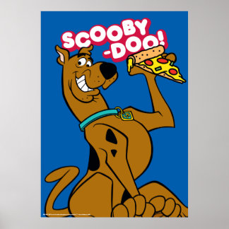 Scooby-Doo med Pizza-segment Poster