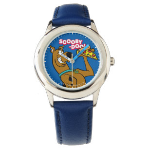 Scooby-Doo med Pizzaskivan Armbandsur
