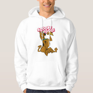 Scooby-Doo med Pizzaskivan Hoodie