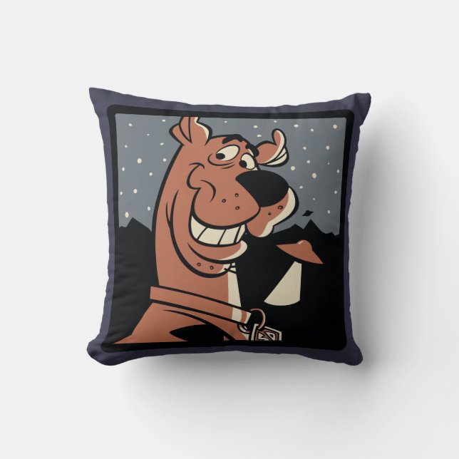 Scooby-Doo med UFO Kudde (Framsida)