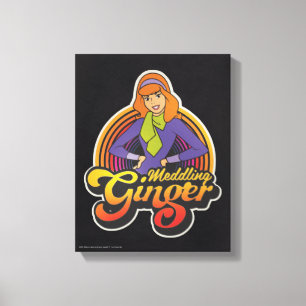 Scooby-Doo "Meddling Ginger" Daphne Canvastryck