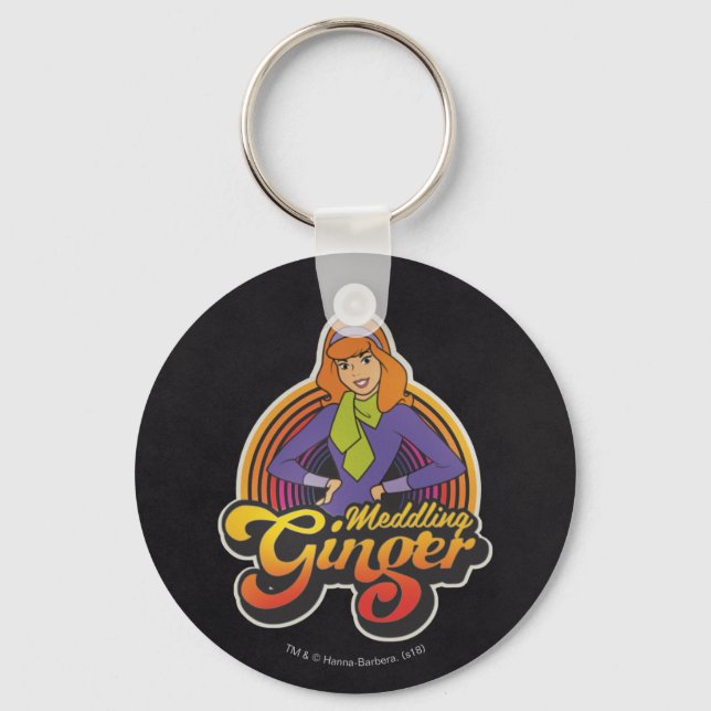 Scooby-Doo | "Meddling Ginger" Daphne Nyckelring (Framsida)