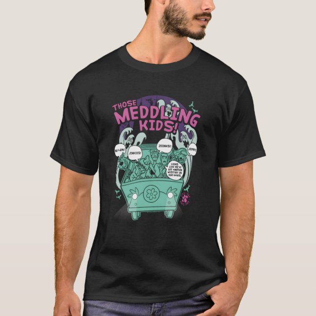 Scooby-Doo Meddling sedan 1969 T Shirt (Framsida)