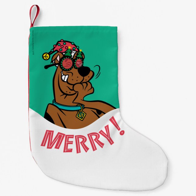Scooby-Doo Merry Laughn Liten Julstrumpa (Framsidan)