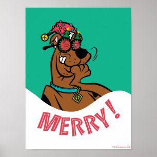 Scooby-Doo Merry Laughn Poster