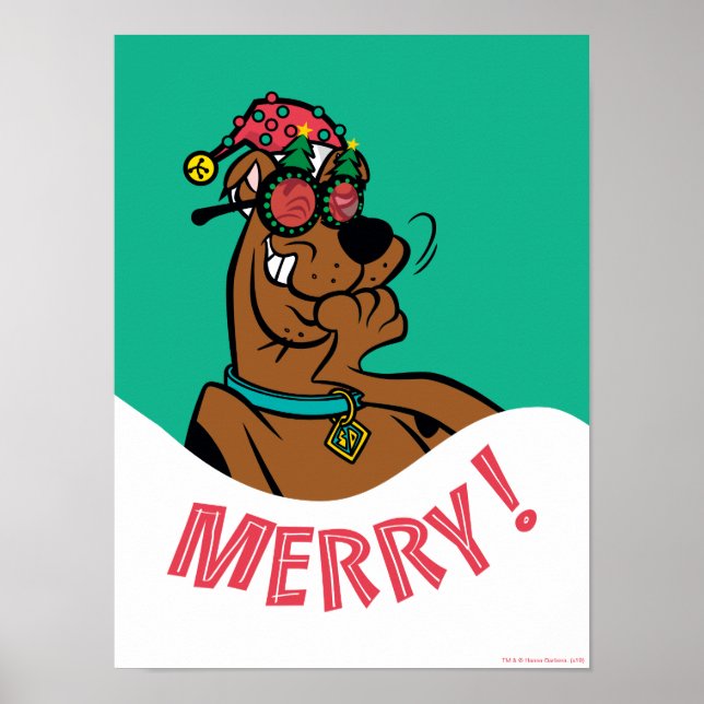 Scooby-Doo Merry Laughn Poster (Framsidan)