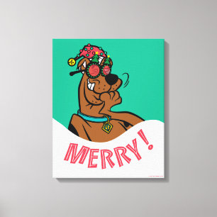 Scooby-Doo Merry Skratt Canvastryck