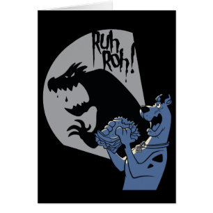Scooby-Doo Midnight Snack "Ruh Roh!" Hälsningskort