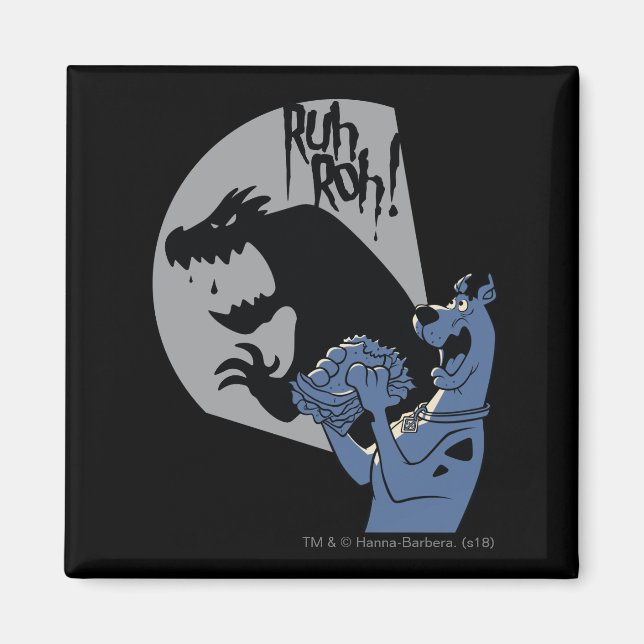 Scooby-Doo Midnight Snack "Ruh Roh!" Magnet (Framsidan)