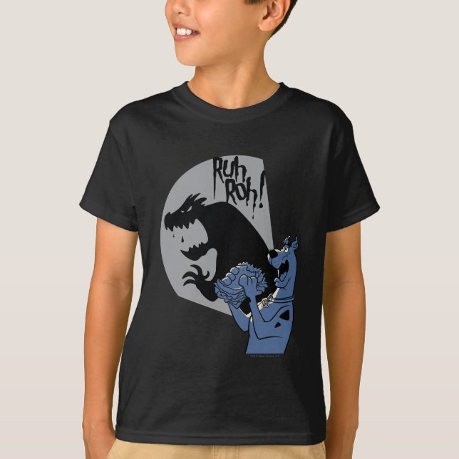 Scooby-Doo Midnight Snack "Ruh Roh!" T Shirt (Framsida)