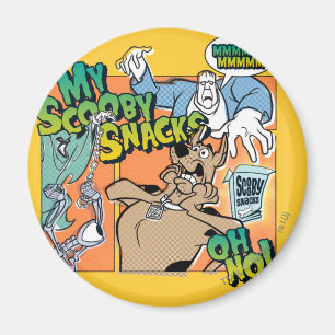 Scooby-Doo "min Scooby mellanmål ", Magnet