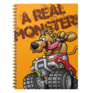 Scooby Doo-Monster lastbil Anteckningsbok Med Spiral