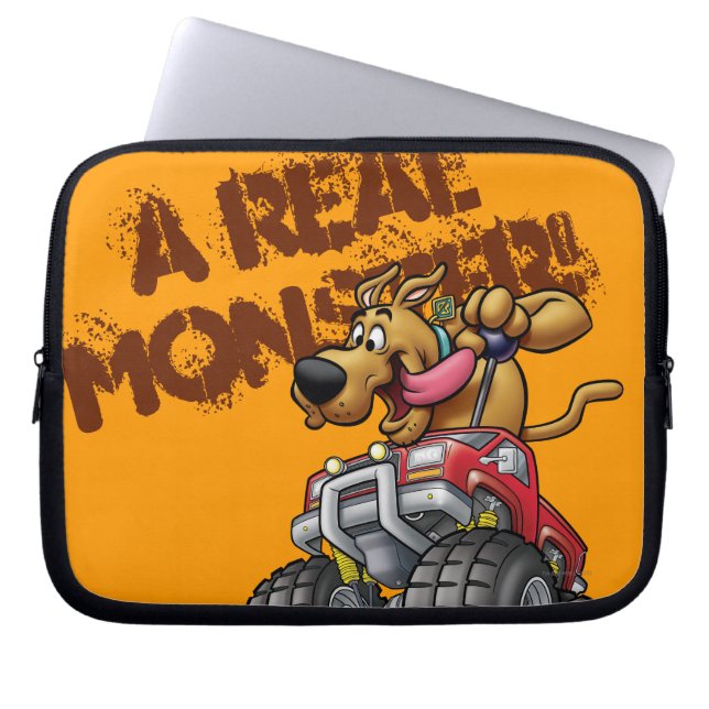 Scooby Doo-Monster Lastbil Laptop Sleeve (Framsidan)