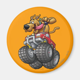 Scooby Doo-Monster Lastbil Magnet