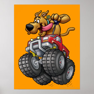 Scooby Doo-Monster Lastbil Poster