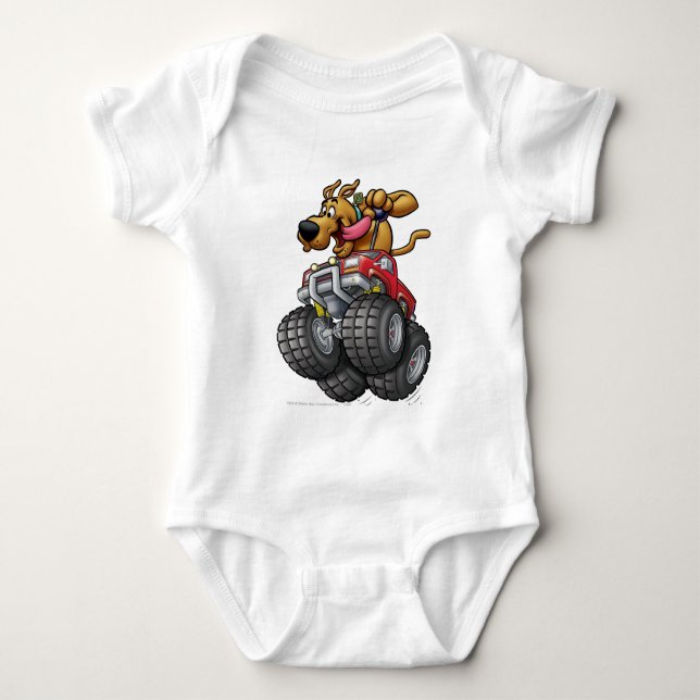 Scooby Doo-Monster Lastbil Tee (Framsida)