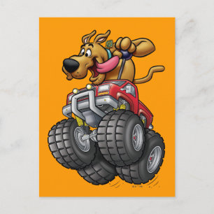 Scooby Doo-Monster Lastbil Vykort