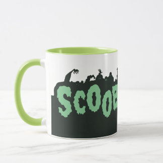 Scooby-Doo! Monster Silhouette Logotyp Mugg