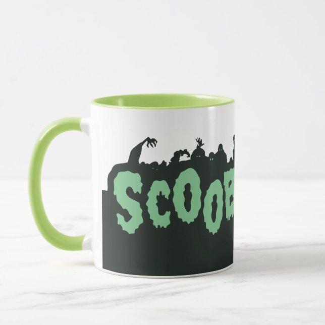 Scooby-Doo! Monster Silhouette Logotyp Mugg (Vänster)