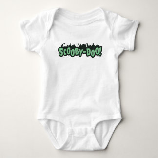 Scooby-Doo! Monster Silhouette Logotyp T Shirt