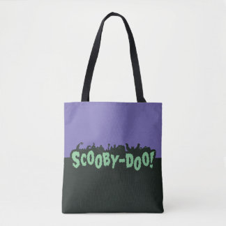 Scooby-Doo! Monster Silhouette Logotyp Tygkasse