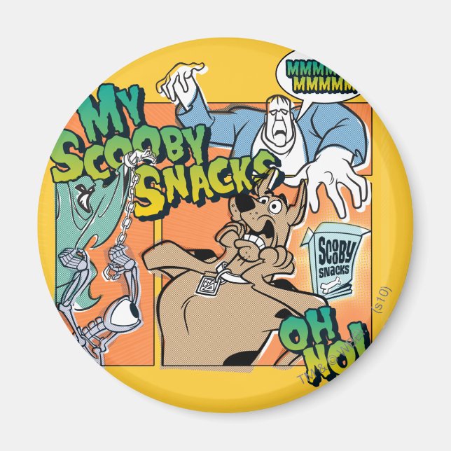 Scooby-Doo "My Scooby Snacks" Magnet (Framsidan)