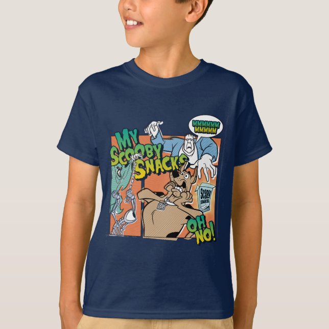 Scooby-Doo "My Scooby Snacks" Tee Shirt (Framsida)