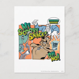 Scooby-Doo "My Scooby Snacks" Vykort