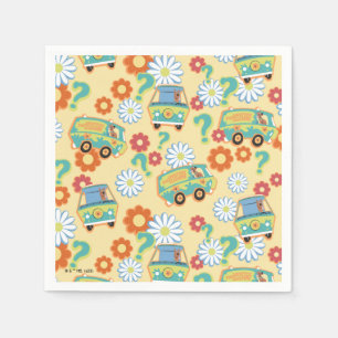 Scooby-Doo Myasty Maskin Flower Mönster Pappersservett