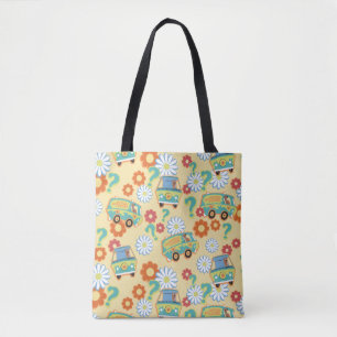 Scooby-Doo Myasty Maskin Flower Mönster Tygkasse