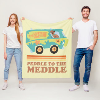 Scooby-Doo Myasty Maskin "Peddle to the Meddle" Fleecefilt