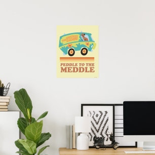 Scooby-Doo Myasty Maskin "Peddle to the Meddle" Poster