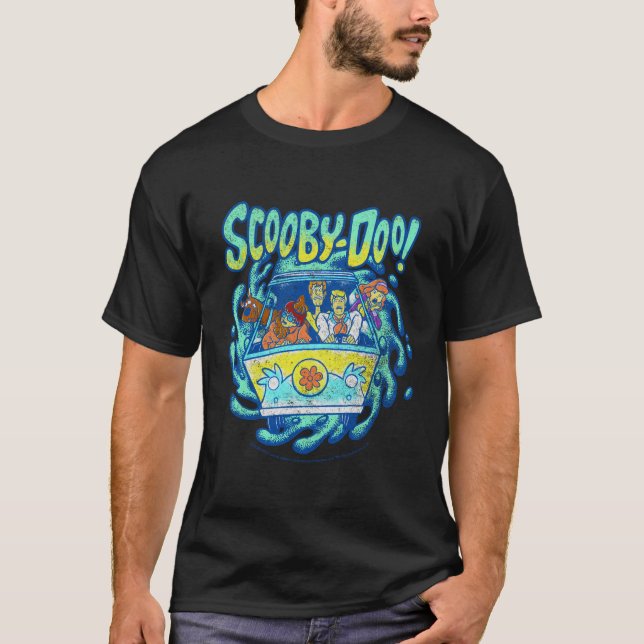 Scooby-Doo Myasty Maskin Portal Group Shot T Shirt (Framsida)