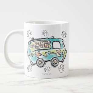 Scooby-Doo Mysemination Maskin Sketch Jumbo Mugg