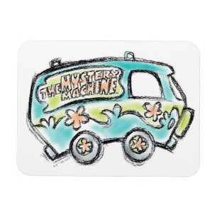 Scooby-Doo Mysemination Maskin Sketch Magnet