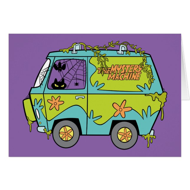 Scooby-Doo | Mysteri Maskin Hälsningskort (Framsidan Horizontal)