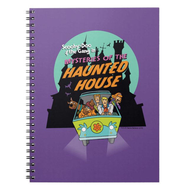 Scooby-Doo "Mysteries of the Haunted House" Anteckningsbok (Framsidan)