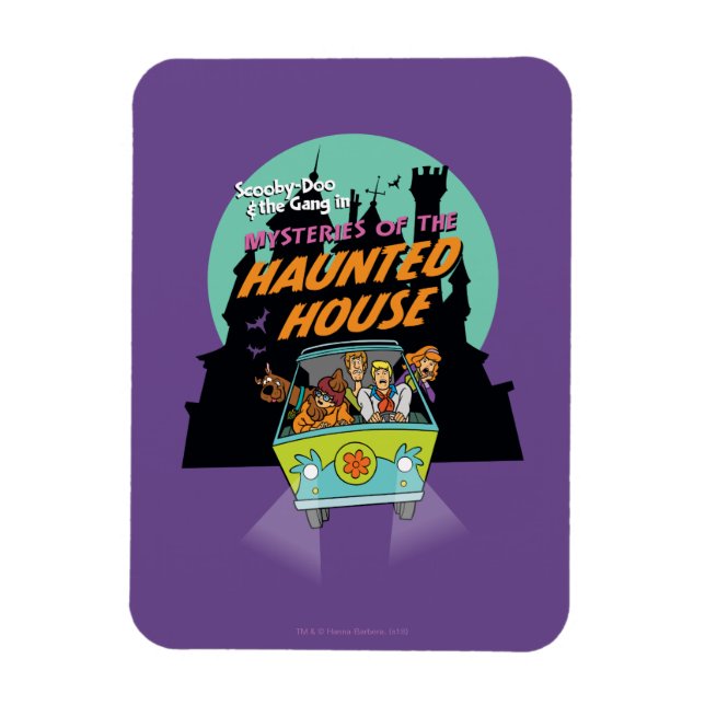 Scooby-Doo "Mysteries of the Haunted House" Magnet (Vertikal)