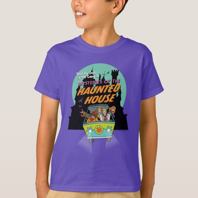 Scooby-Doo "Mysteries of the Haunted House" T Shirt (Framsida)