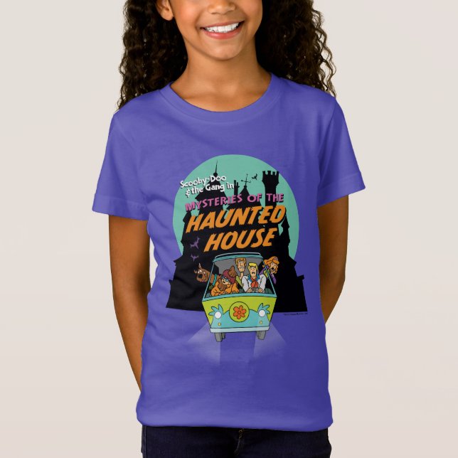 Scooby-Doo "Mysteries of the Haunted House" T Shirt (Framsida)