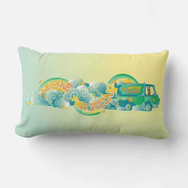 Scooby-Doo | Mystoppning Maskin "I Brake for Pizza Lumbarkudde (Framsida)