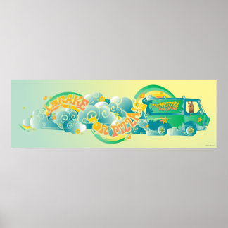 Scooby-Doo | Mystoppning Maskin "I Brake for Pizza Poster