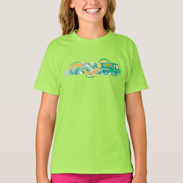 Scooby-Doo | Mystoppning Maskin "I Brake for Pizza T Shirt (Framsida)