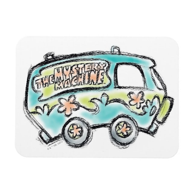 Scooby-Doo | Mystoppsketch Maskin Sketch Magnet (Horisontell)