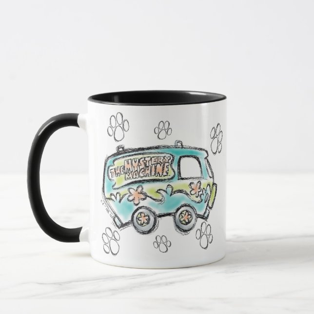 Scooby-Doo | Mystoppsketch Maskin Sketch Mugg (Vänster)